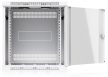 Ubiquiti UACC-RACK-12U-WALL-600-G 19" 12U 635x598x600mm MAX:80kg üvegajtós fehér fali rack szekrény