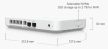 Ubiquiti UniFi UCG-Fiber 4x2.5GbE Multi-Gig LAN 2x10G SFP+ port Security Cloud Gateway Fiber router