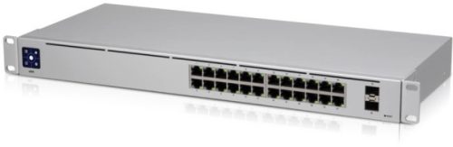 Ubiquiti UniFi USW-24 24port GbE LAN 2xGbE SFP port L2 menedzselhető switch