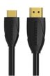 Vention mini HDMI/M -> HDMI/M, (fekete) 1m, kábel
