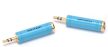 Vention 6.5mm/F -> 3.5mm jack/M, (audio,kék), adapter