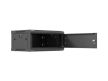 Lanberg WF01-6404-00B 19" 4U SZÉL:600mm MÉLY:450mm MAG:290mm lapraszerelt fémajtós fekete fali rack szekrény