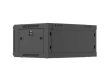 Lanberg WF01-6404-00B 19" 4U SZÉL:600mm MÉLY:450mm MAG:290mm lapraszerelt fémajtós fekete fali rack szekrény