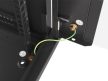 Lanberg WF01-6404-10B 19" 4U SZÉL:600mm MÉLY:450mm MAG:290mm lapraszerelt üvegajtós fekete fali rack szekrény