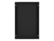 Lanberg WF01-6418-10B 19" 18U SZÉL:600mm MÉLY:450mm MAG:907mm lapraszerelt üvegajtós fekete fali rack szekrény