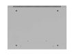 Lanberg WF01-6427-10S 19" 27U SZÉL:600mm MÉLY:450mm MAG:1307mm lapraszerelt üvegajtós szürke fali rack szekrény