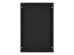 Lanberg WF01-6618-10B 19" 18U SZÉL:600mm MÉLY:600mm MAG:907mm lapraszerelt üvegajtós fekete fali rack szekrény