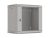 Lanberg WF03-5309-10S 19" 9U SZÉL:540mm MÉLY:350mm MAG:500mm lapraszerelt üvegajtós szürke fali rack szekrény
