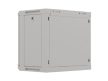 Lanberg WF03-5309-10S 19" 9U SZÉL:540mm MÉLY:350mm MAG:500mm lapraszerelt üvegajtós szürke fali rack szekrény