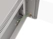 Lanberg WF03-5309-10S 19" 9U SZÉL:540mm MÉLY:350mm MAG:500mm lapraszerelt üvegajtós szürke fali rack szekrény
