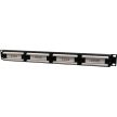 Gembird 24 portos Cat.5e 1U 19" RJ45 Patch Panel
